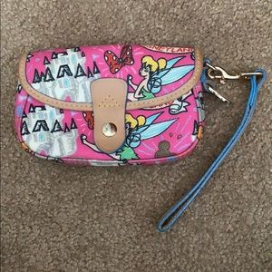 Disney Pink Sketch Print Wristlet!